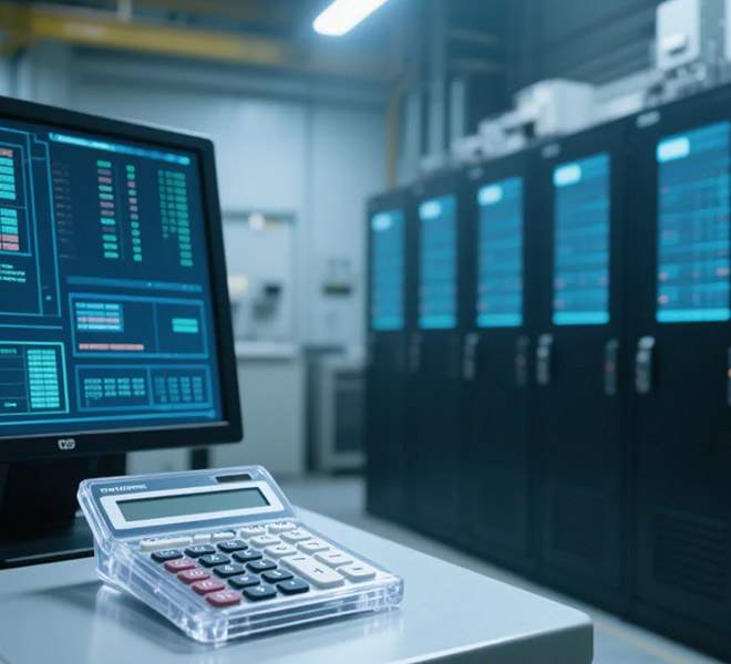 Large-scale photovoltaic power plant in South Africa